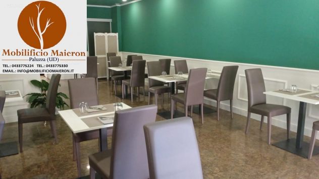 Sedie Tavoli Como Per Arredamento Bar Ristorante Pizzeria Pub Nuovi Non Usato - Foto 6