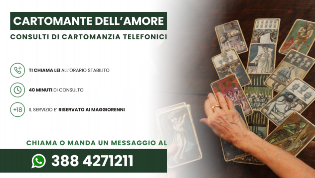Cartomante dell’Amore: Lettura dei Tarocchi al Telefono - Foto 3