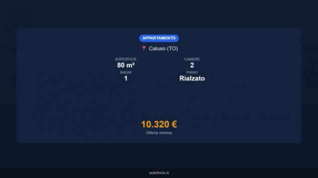 Immobile in asta di 80 m² in vendita a Caluso - Foto 16
