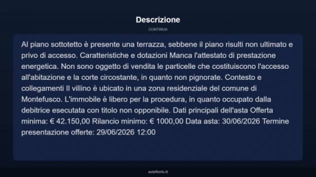Immobile in asta di 181 m² con più di 5 locali in vendita a Montefusco - Foto 16