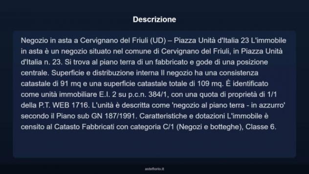 Immobile in asta di 91 m² in vendita a Cervignano del Friuli - Foto 10