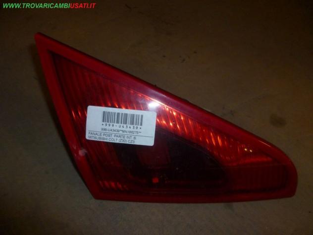 FANALE POST. PARTE INT. S. MITSUBISHI COLT (Z30) CZ3  Parti elettriche  Fanaleria  Fanali  Fanale post. sx. MITSUBISHI - COLT CZ3 - 01-02-2005 - 01-01