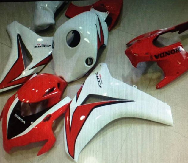 Carena HONDA CBR 1000RR 2008 2009 2010 2011 - White&amp;Red - Nuove
