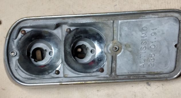 FANALE POSTERIORE E SOLO TRASPARENTE PER FIAT 600 ANNI 50 - ALTISSIMO E ARES - Foto 5