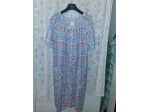 Vestaglia Donna / Signora Taglia grande comoda Chiusura Poussoir Made in Messico