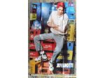 MANIFESTO POSTER DI CIOE' - CLAYTON NORCROSS E JOVANOTTI CON COCA COLA -