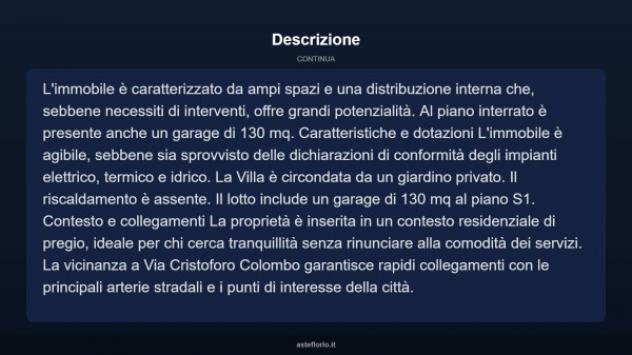 Immobile in asta di 660 m² con più di 5 locali e box auto in vendita a Roma - Foto 4
