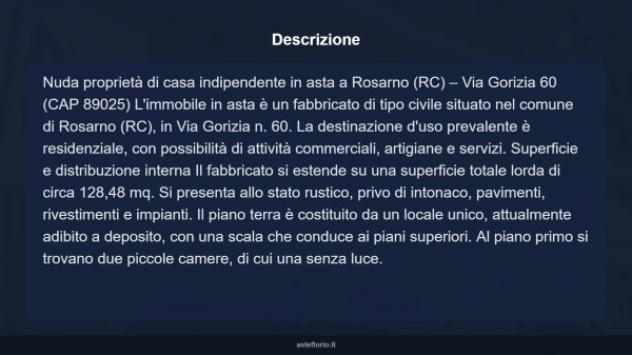 Immobile in asta di 128 m² con più di 5 locali in vendita a Rosarno - Foto 7
