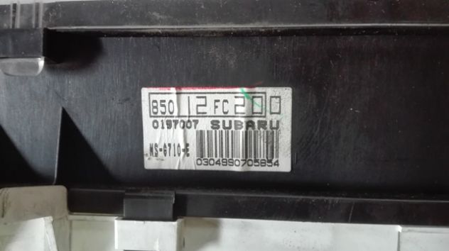 Quadro strumenti Subaru Forester 2.0 del 1999 (85012FC200) - Foto 4