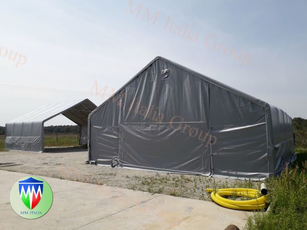 TENDONI TUNNEL PER ESSICAZIONE LEGNAME PELLET A MANTOVA 9 X 32 X 5,38 MT. - Foto 3