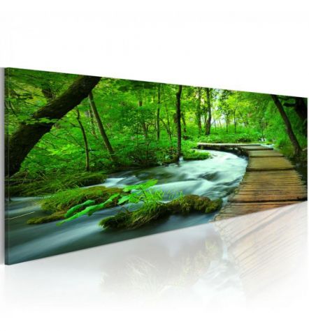 Quadro Sulla Passerella Cm. 120x40 E 135x45 - ARREDALACASA
