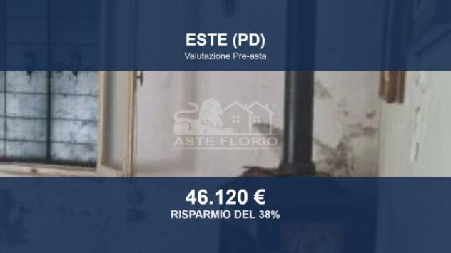Immobile in asta di 117 m², box auto in vendita a Este