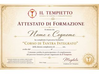 PERCORSO DI FORMAZIONE TANTRICA®