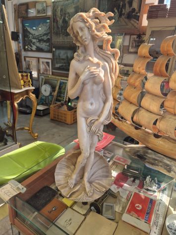 STATUA "LA NASCITA DI VENERE" RESINA