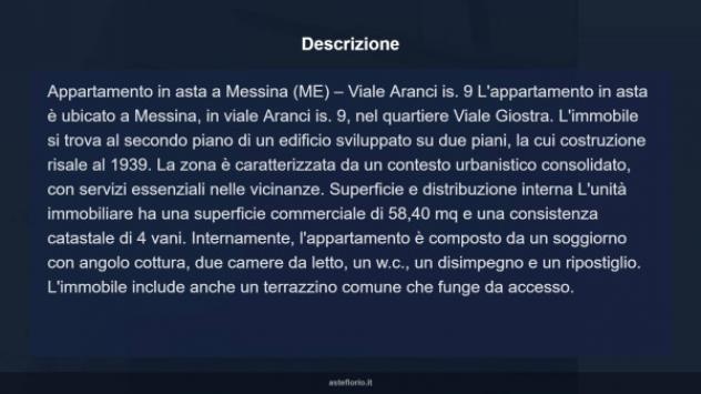 Immobile in asta di 58 m² in vendita a Messina - Foto 7
