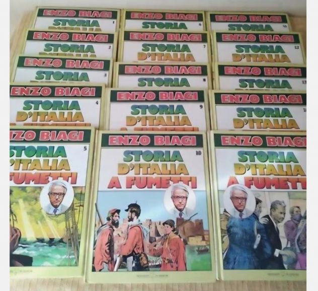 Storia d'Italia a fumetti curata da Enzo Biagi, 15 Voll. - Foto 2