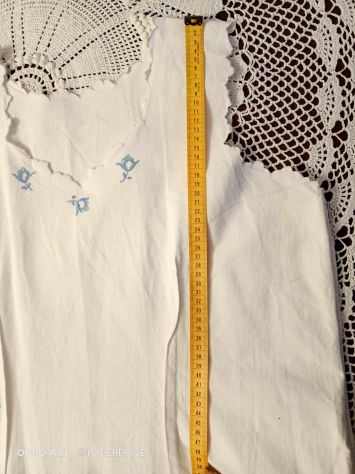 CAMICIA DA NOTTE SMANICATA - Foto 4