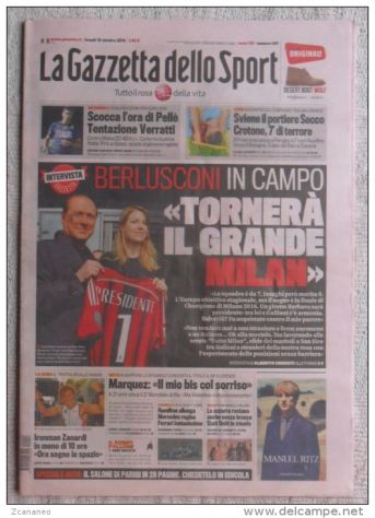 GAZZETTA DELLO SPORT 10-10-14 INSERTO DEL SALONE DI PARIGI -