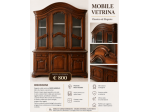 CREDENZA STILE CLASSICO LEGNO MASSELLO