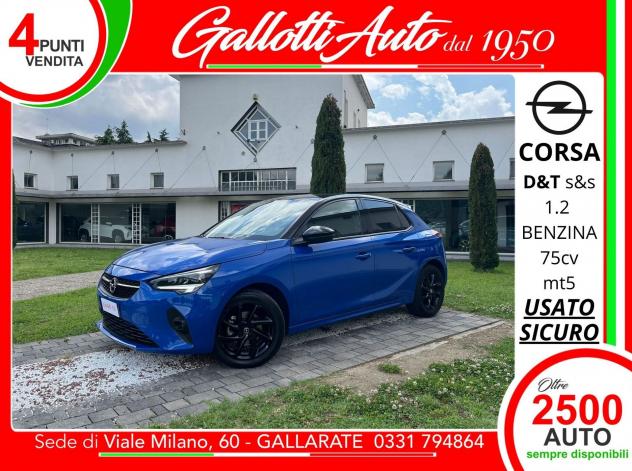 Opel Corsa 1.2 75cv Design & Tech-SENZA VINCOLI DI FINANZIAMENTO