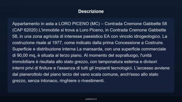 Immobile in asta di 90 m² in vendita a Loro Piceno - Foto 8