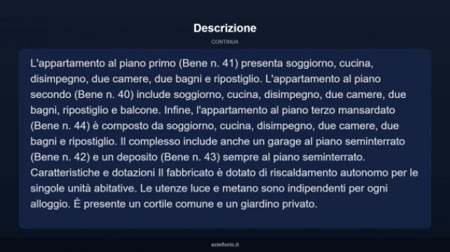 Immobile in asta di 468 m², box auto in vendita a Sciolze - Foto 18