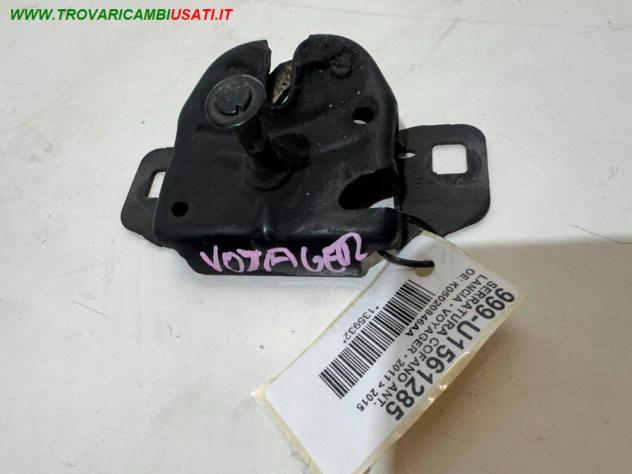 SERRATURA COFANO ANT. 999-U1561285 Carrozzeria  Lamierati esterni  Cofano  Serratura cofano LANCIA - VOYAGER - 2011  2015