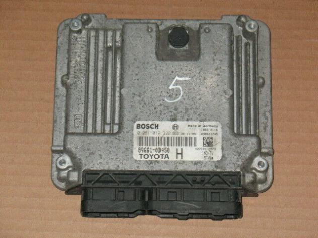 0281012322 ECU TOYOTA YARIS 1.4 D4D 0281012322 DDE EDC16C10-9.3 986610d450