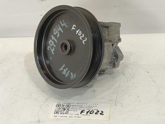 POMPA IDROGUIDA MERCEDES SLK W171 2° Serie A0034664101 7691332130 271944 benzina 1796 (0411)