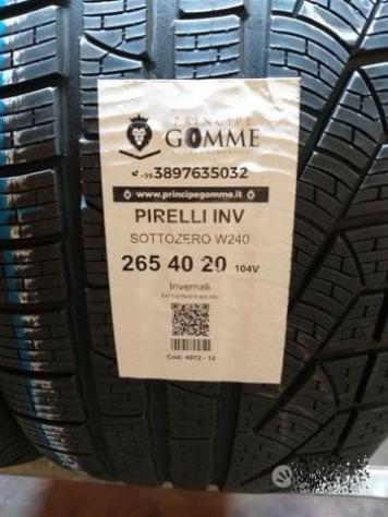 2 gomme 265 40 20 pirelli inv a4972 - Foto 2