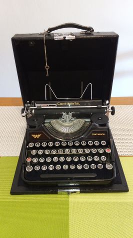 Macchina da scrivere "Continental Klein" anni 30'- Made in Germany
