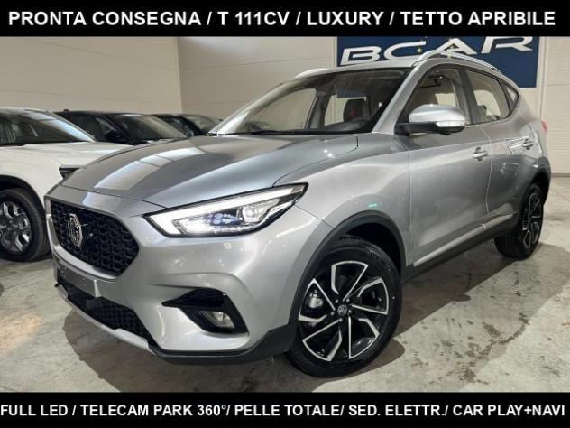 MG ZS 1.0T-GDI Luxury /TETTO APRIB./PELLE/CAR PLAY+NAVI rif. 24088043