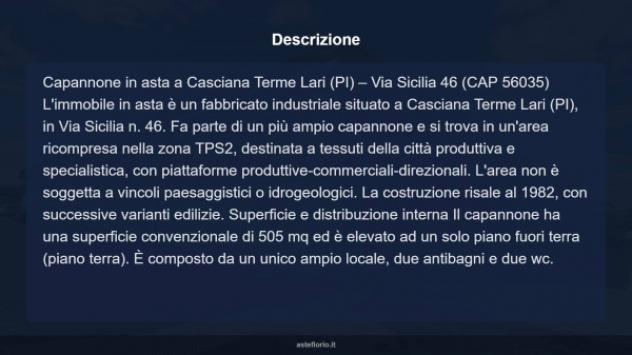 Immobile in asta di 505 m² in vendita a Casciana Terme Lari - Foto 7