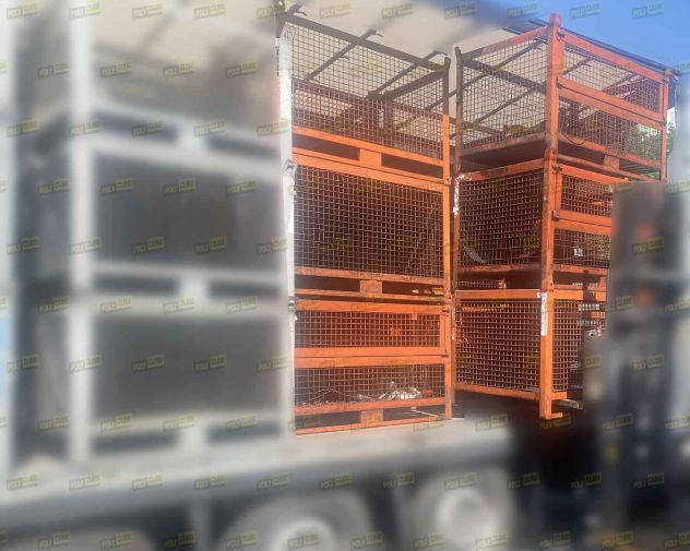 Gabbie metalliche industriali 1500x1000x1000 – Contenitori in rete - Foto 6