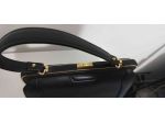 Borsa in pelle nera vintage