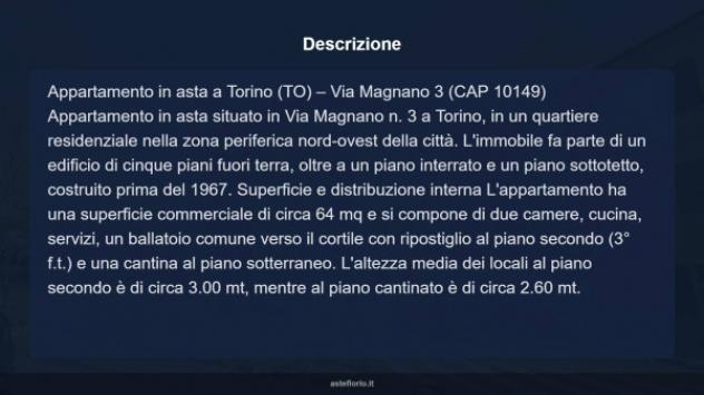 Immobile in asta di 64 m² in vendita a Torino - Foto 8