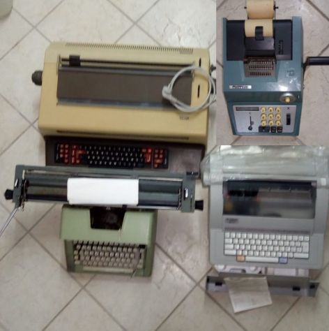 macchine da scrivere