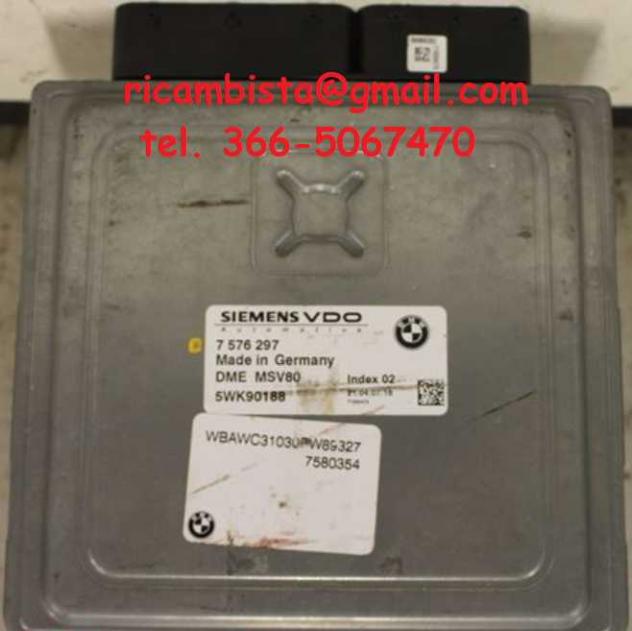 5WK90189 BMW serie 3 centralina motore Siemens