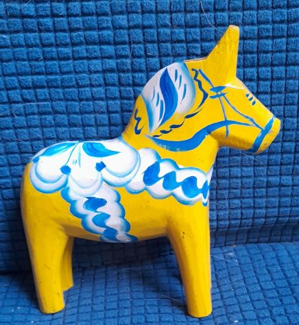 Cavallino svedese dala 13x12 giallo