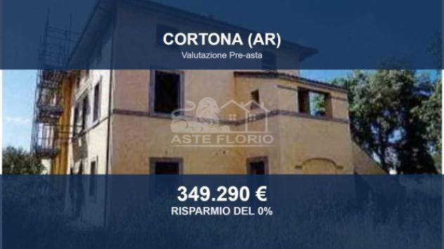 Immobile in asta di 487 m² in vendita a Cortona