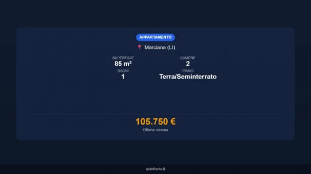 Immobile in asta di 85 m², box auto in vendita a Marciana - Foto 16