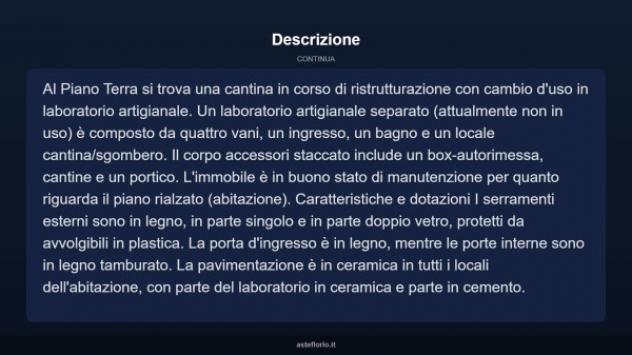 Immobile in asta di 404 m² con più di 5 locali e box auto in vendita a Palazzo Pignano - Foto 14
