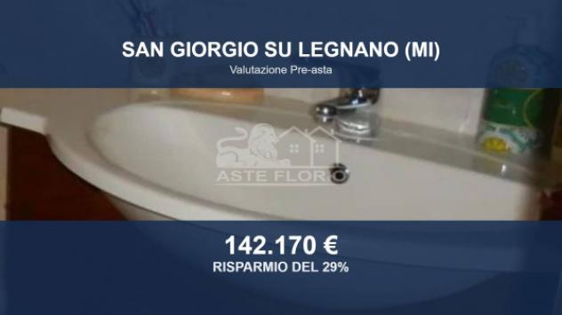 Immobile in asta di 142 m² con più di 5 locali e box auto doppio in vendita a San Giorgio Su Legnano
