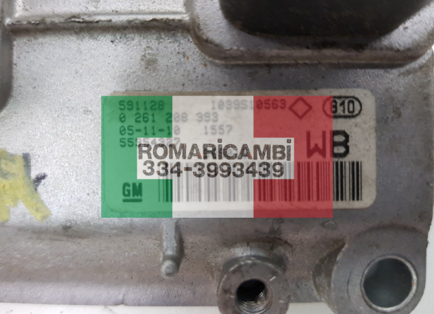 Opel Corsa C 1.2 2006 centralina motore Bosch 55354327 - Foto 2