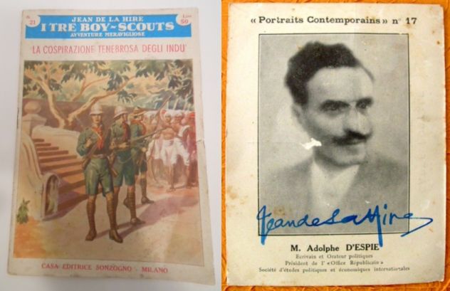 I TRE BOY-SCOUTS,AVVENTURE MERAVIGLIOSE, JEAN DE LA HIRE, n.120 fasc.