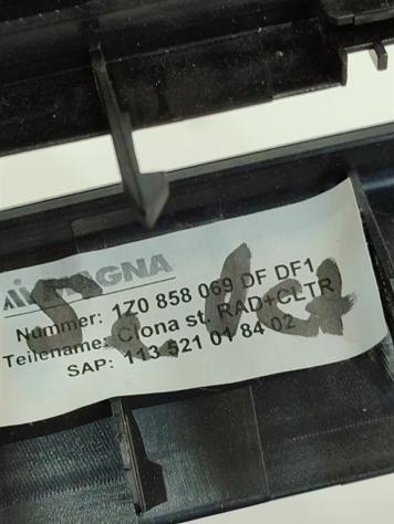 MASCHERINA CENTRALE CRUSCOTTO SKODA Octavia Berlina 3° Serie 1Z0858069DF (0411) - Foto 4
