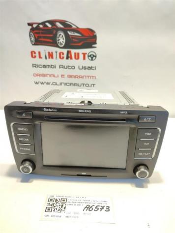 NAVIGATORE SKODA Octavia Berlina 3° Serie 1Z0035156M BLS (0411)