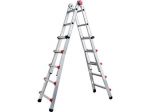 SCALA TELESCOPICA ALLUMINIO H.CM 112/390 PIOLI 4+4