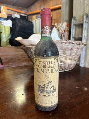 Chianti Classico DOC Castello di Vicchiomaggio Prima Vigna Riserva del 1977