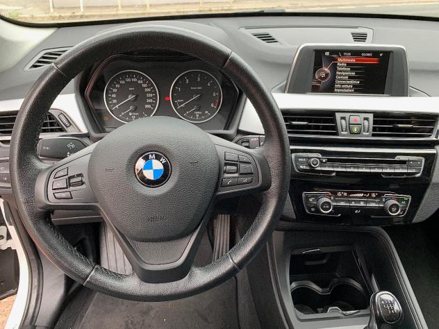 BMW X1 sDrive18d TETTO VETTURA AZIENDALE KM CERTIFICATI - Foto 9